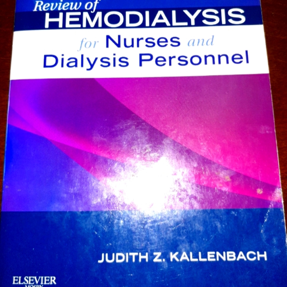 USED Review of Hemodialysis for Nurses and Dialysis Personnel 8th Edition